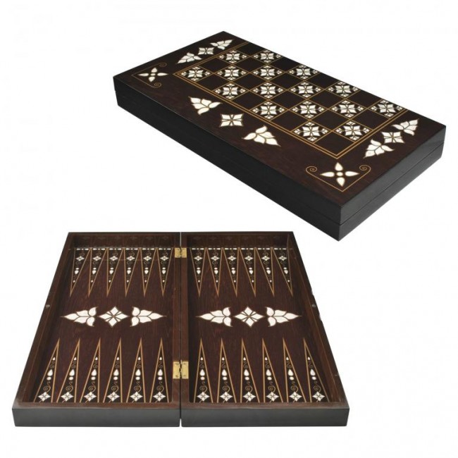 Polyester Antique Lalezar Backgammon